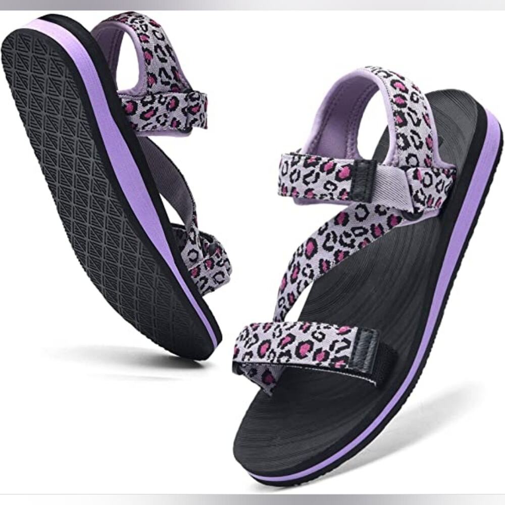 New Womens Sports Sandals Beach‎ Shoes Adjustable Size 10